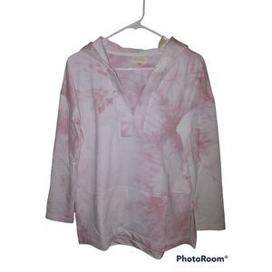Women's Mellóday Tie Dye Tunic Sweater Hoodie Size S